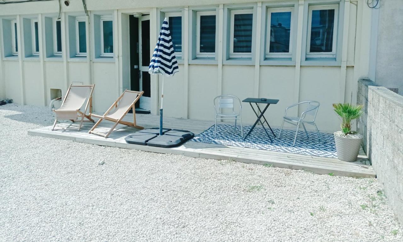 Апартаменти Cozy D'Opale Charmant T1 Bord De Mer Cour Privee Et Clot Wifi 3 Pers Animaux Acceptes Gratuit Berck Екстер'єр фото